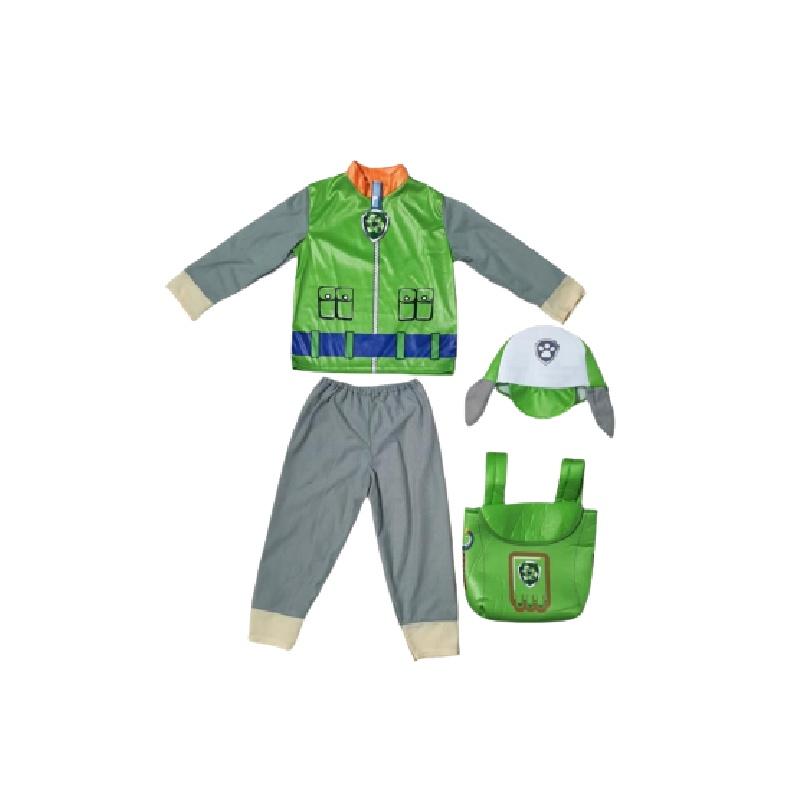 Children Paw Patrol Cosplay Custume Set Halloween Party Props Hat Gift Backpack
