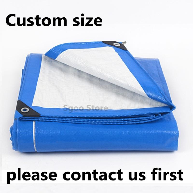 

Thick 0.18mm PE Tarpaulin Rainproof Cloth Outdoor Garden Plant Boat Car Truck Canopys Waterproof Shed Pet Cove Cloth Canvas