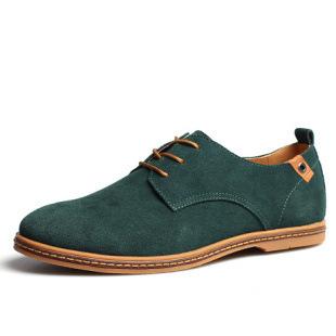 

Suede Shoes 2026 Men Luxury Designer Men Dress Shoes Classic Comfortable Party Wedding Shoes Oxford Casual Shoe Large Size Flats 38