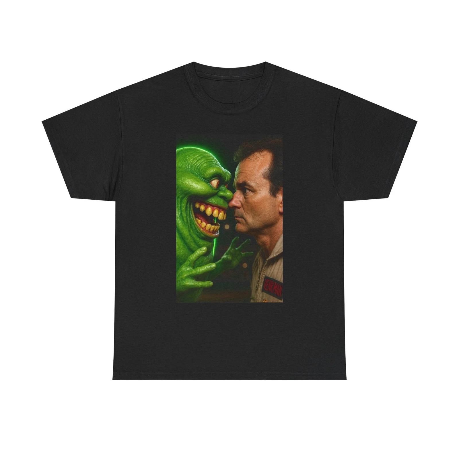 Ghostbusters Bill Murray Funny Graphic T Shirt NEW S-5XL Unisex Heavy Cotton Tee S