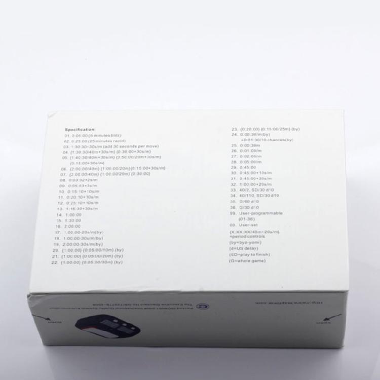 Chess Clock Digital Timer, Professional Count Down Game Timer with Count Alarm