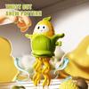 Kids Wind-up Dancing Corn Toy Educational Clockwork Spring Corn Octopus Toy Toddlers Boys Girls