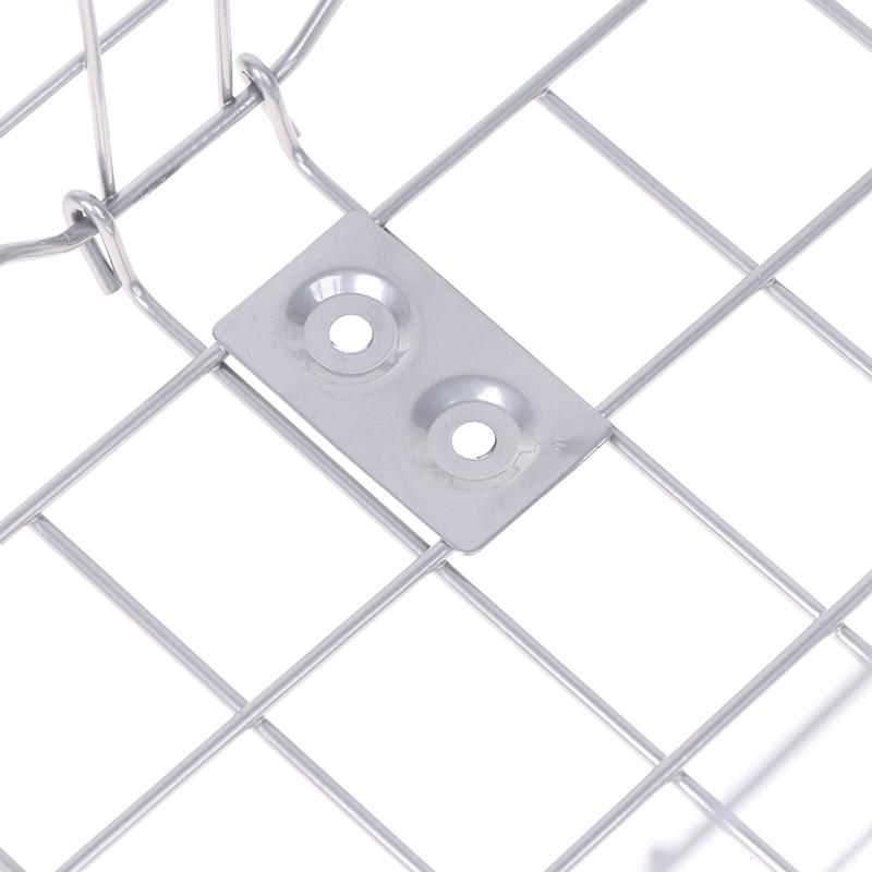Mountain Bike Folding Storage Basket Bike Basket Front And Rear Hanging Thin Side Trailer Basket Bike Accessories Bike Basket