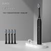 Rechargeable Waterproof Ultrasonic Electric Toothbrush with Soft Bristles for Adults & Children