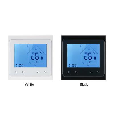 16A programmierbarer elektrischer Fußbodenheizungs-Thermostat-Temperaturregler Touchscreen-LCD mit