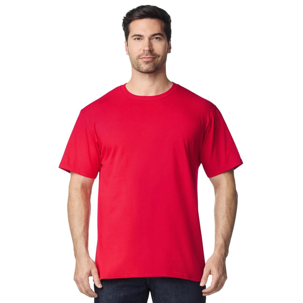 Gildan Mens Soft Style Enzyme Washed Midweight T-Shirt