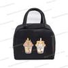 Insulated Lunch Bag Cartoon Pizza Capybara Series Insulation Bento Pack Women Men Cute Capybara Meal Pack Kids Bento Lunch Bags