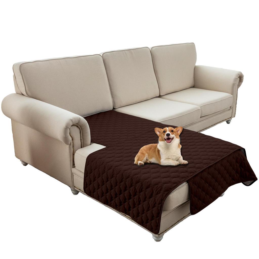 Waterproof Dog Bed Cover Pet Blanket for Bed Couch Sofa Reversible Sofa Slipcover L Shape Sofa Cover Sectional Couch Cover Chaise Loveseat Couch Cover