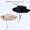Men's Denim Sun Protection Mountaineering & Fishing Hat for Summer Outdoor Adventures