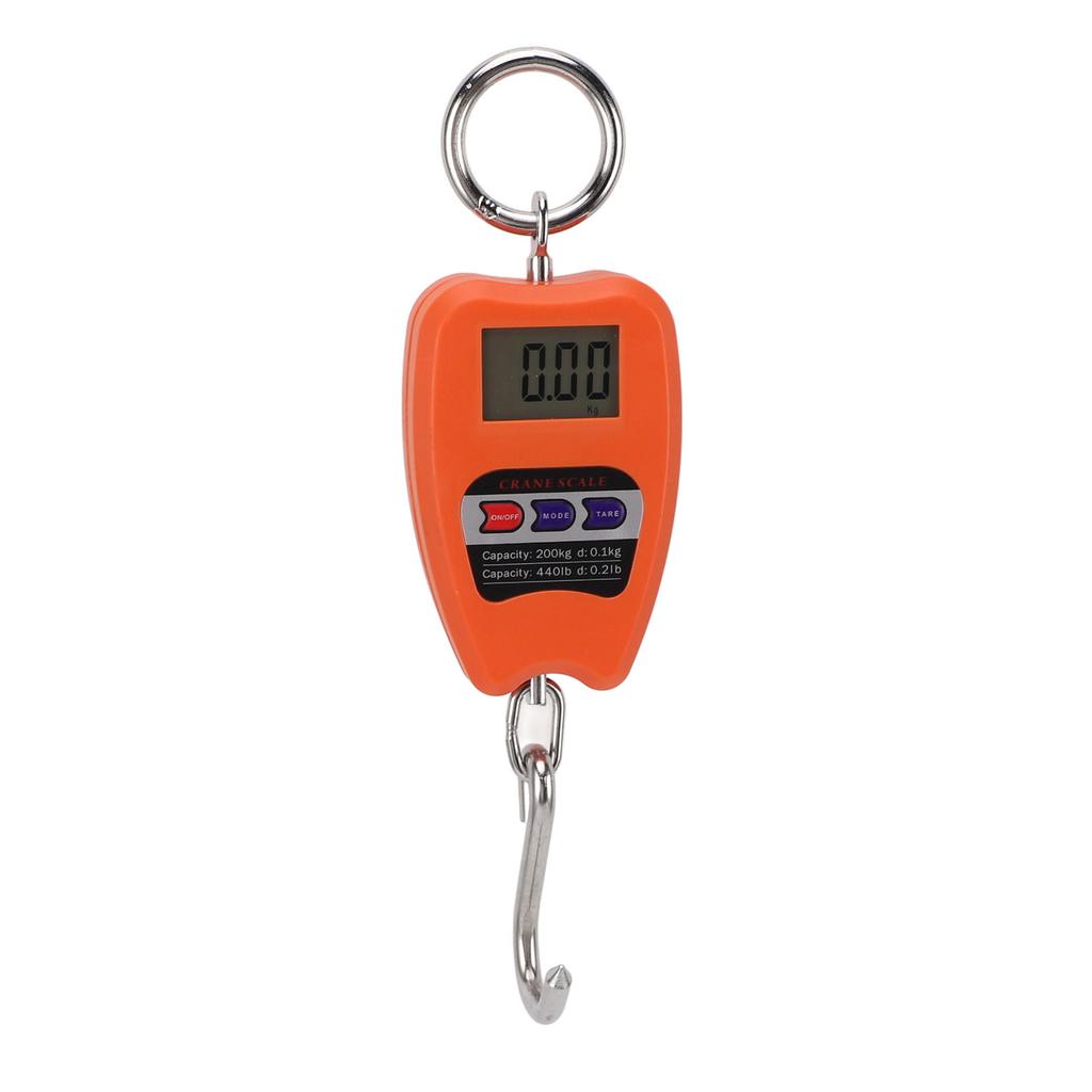 Portable Electronic Scale High Accuracy Digital Hanging Scale 200kg Weight Capacity Crane Scale for Food Luggage