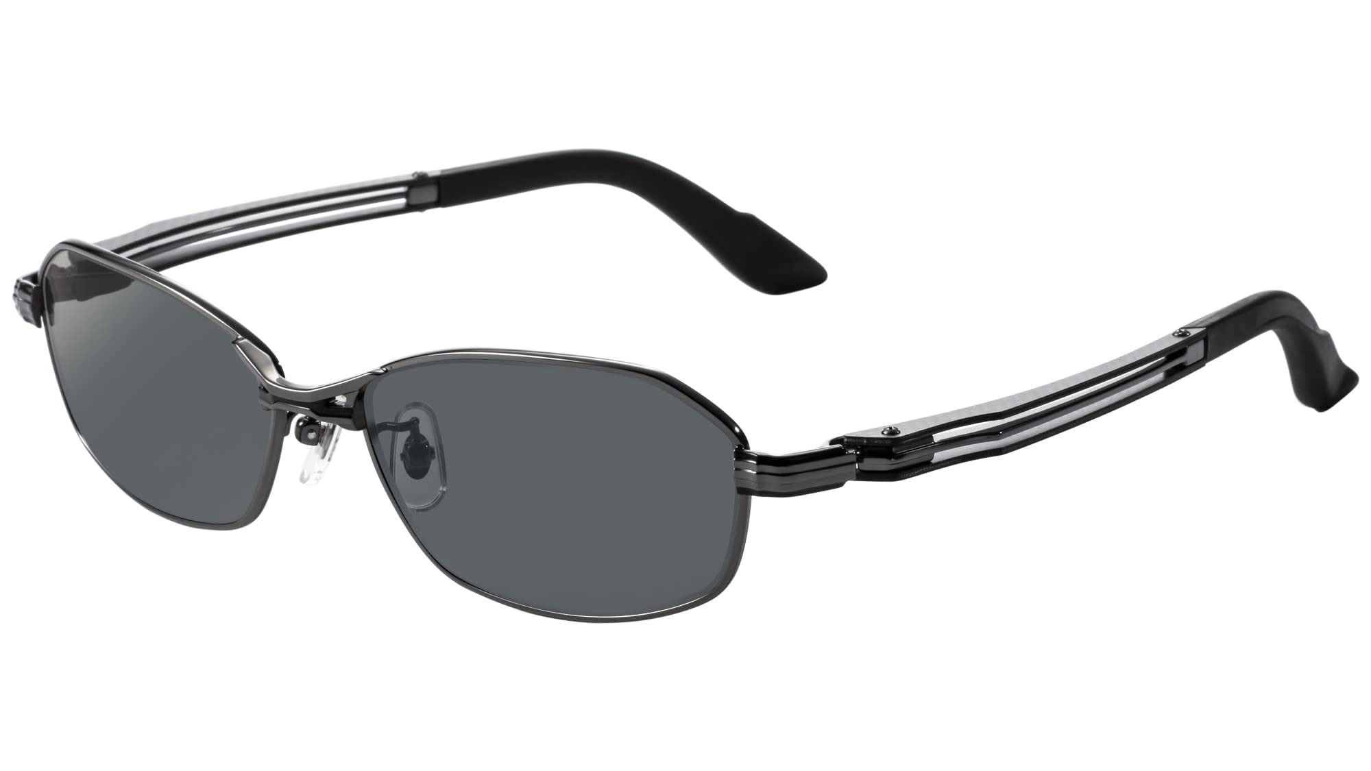 

Zeque Polarized Sunglasses Gunmetal TRUEVIEW FOCUS Feiz 55 F-2025