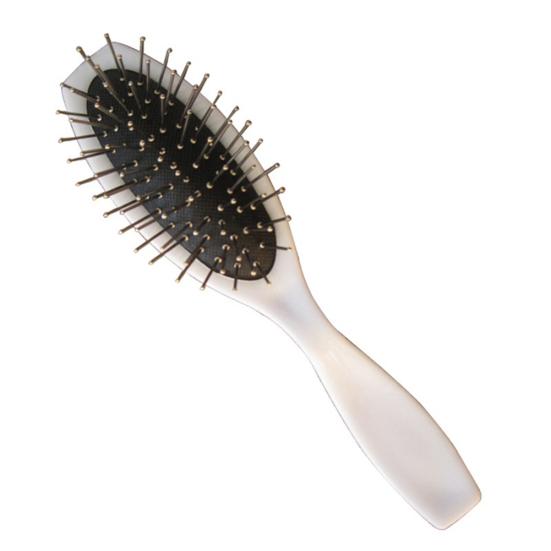 Praktische Haarmassagebürste Perücke Stahl Haarbürste Kamm Kopfhaut Massager Kit