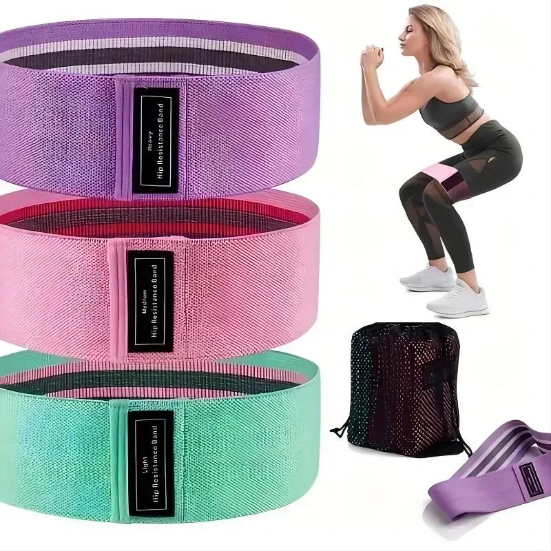 Elastic Bands Fitness Resistance Bands Yoga Pilates Hip Circle Expander Bands Gym Training Home Workout Equipment Amagi