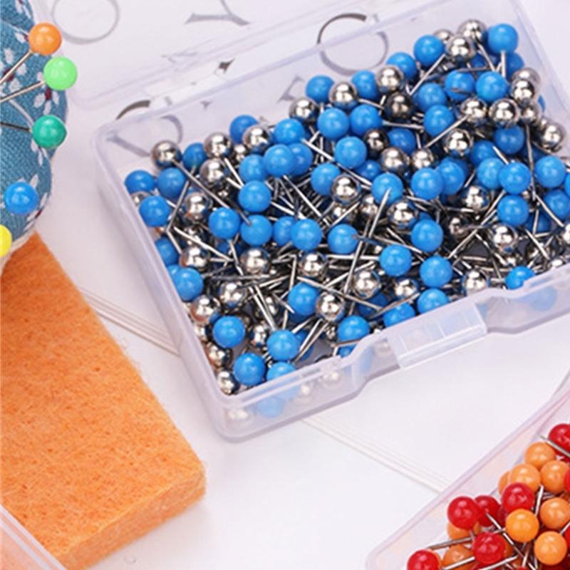 200/700Pcs Sewing Pin Straight Pin for Dressmaker, Sewing Project, Multicolored Quilting Pin , Push Pin Notice Board Pin