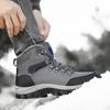 Mode Herren Casual Winter Schnee Stiefel Outdoor Wandern Sneakers High Top Kletterschuhe