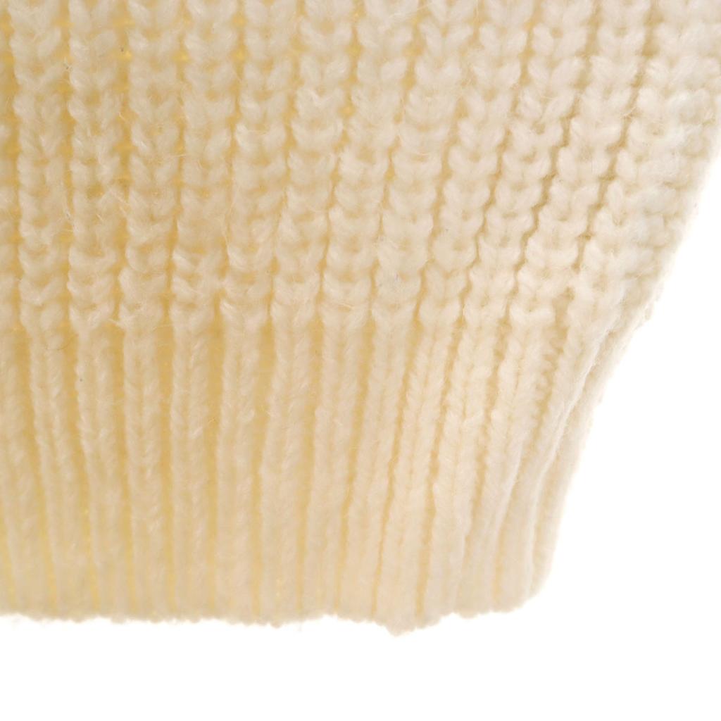 SNIDEL Long sleeve V neck sweater F Ivory knit Women Used
