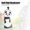 PU Leather Golf Wood Head Covers Waterproof Cartoon Thicken Plush No.5  Golf Club Headcover