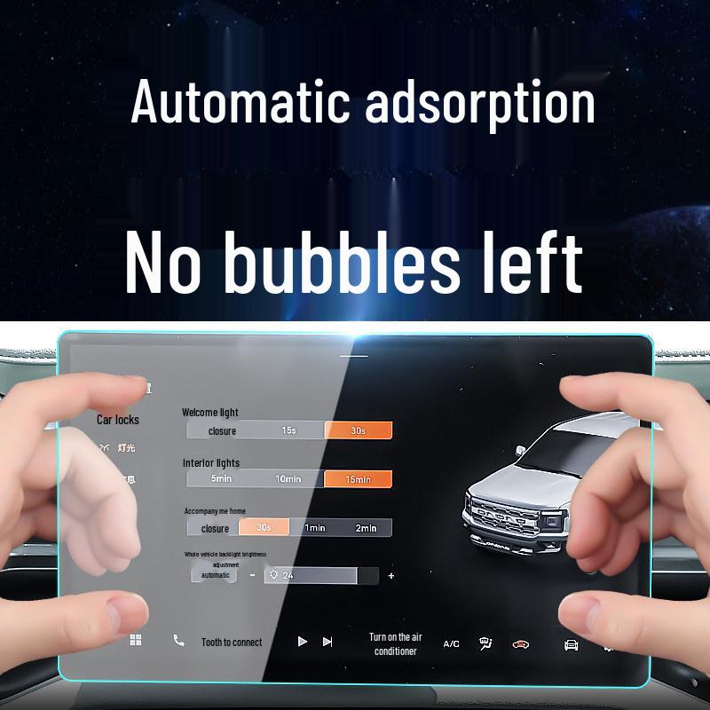 Compatible with 26 JMC Dadi Models: Central Control Tempered Film Car Navigation Screen Protector.