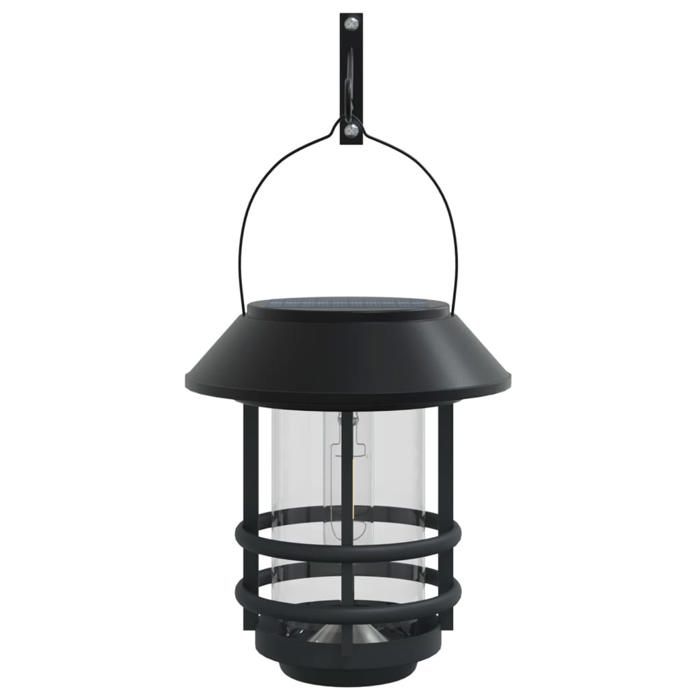 VidaXL Outdoor Solar Wall Lanterns 2 Pcs White, Solar Wall Lantern for Garden, Solar Wall Lamp 4008187
