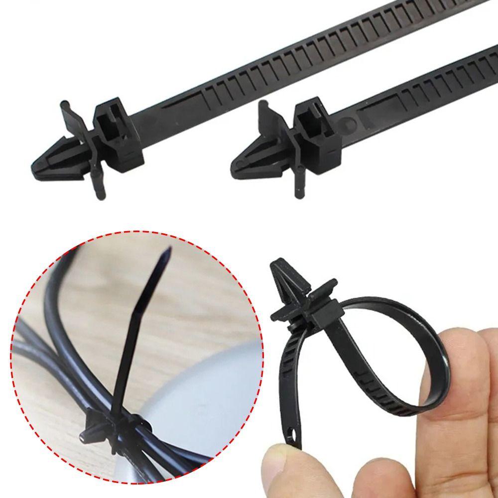 

Крепеж Жгут проводов Фиксированные кабельные стяжки Управление автомобильный шланг Крепление кабельной стяжки Обмотка автомобиля