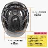 ROCKBROS Bicycle Helmet for Fits Head Circumferences Approximately Cycling Helmet for City Road Urban Adjustable and Black Adults, Lightweight,