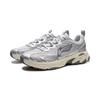 Li Ning Carefree V3 Cushioning Abrasion Resistant Breathable Low Top Running Shoes Men's Gray Silver ARXW023-6