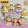 52TOYS Crayon Shin Chan Blind Box Snack Time Series Authentic Figurine Doll Desktop Ornament Gift For Anime Lovers Birthday Gift