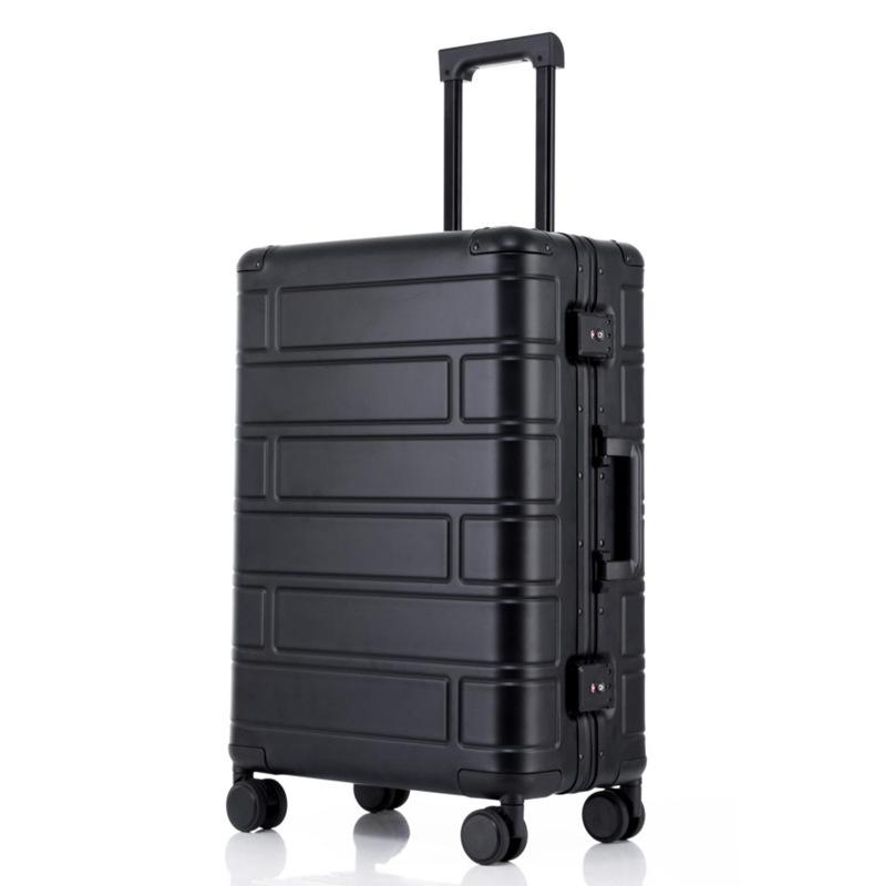Slightly Flawed Aluminum-Magnesium Carry-on Trolley with Universal Wheels