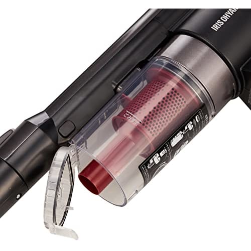 Iris Ohyama Vacuum Cleaner Cordless Handy Cyclone Stick Cleaner Power Head Lightweight High Power Suction Dust Collection Cup 0.35L 2WAY SCD-141P-B