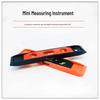 Precision Magnetic Multi-Angle Mini Spirit Level and Measuring Ruler for Household Decoration