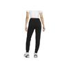 Nike Sportswear Club Fleece Mid-Rise Slim Jogger Black White For Women DQ5175-010