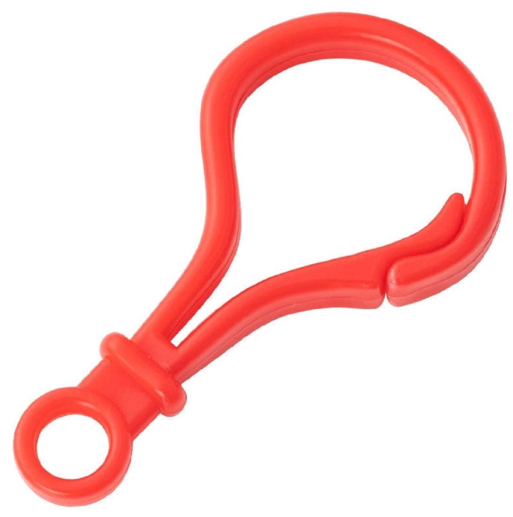 Aloala Snap Hook Plastic Keychain Parts for Crafts and Handmade (Set of 400)