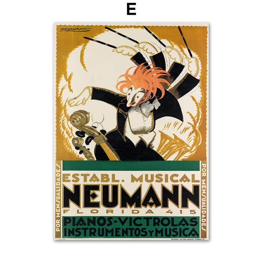 Sevilla Ciudad de Gracias Unicas Spania Vintage Reise Vegg Kunsttrykk Lerret Maleri Nordisk plakat Dekor Bilder Stue