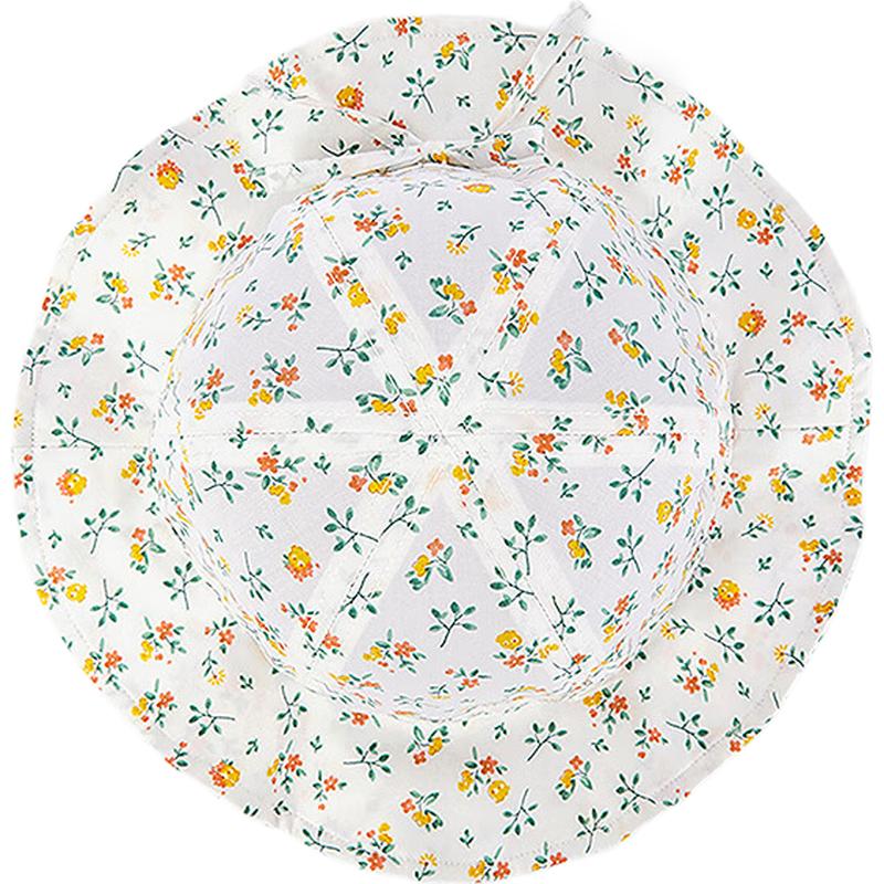 Balabala Baby Girl Floral Print Summer Bucket Hat 90