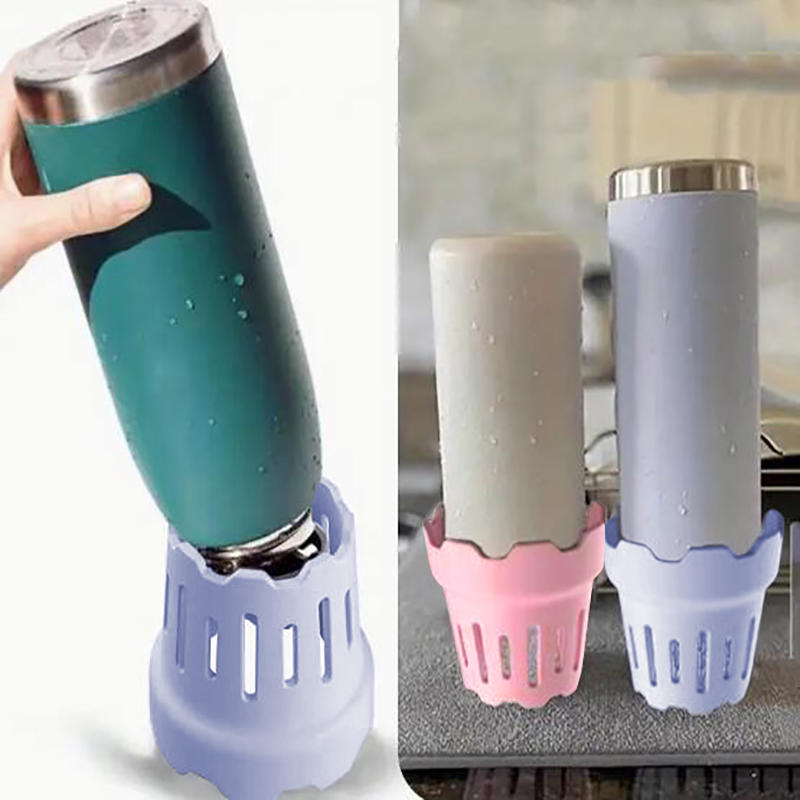 1Pc Water Bottle Drying Rack Bottle Rack Dryer Fast Drying Cup Organizer Rack Double Head Thickened For Home Kitchen