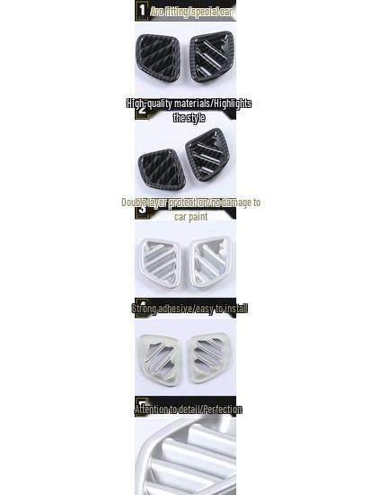 2020 CT4 Vent Trim Air Conditioning Panel Sticker