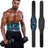 EMS Karın Sıkılaştırma Kemeri Kas Stimülatörü Tonlayıcı ABS USB Vücut Zayıflatma Şekillendirme Vücut Masaj Aleti Kilo Verme Ev Spor Salonu Fitness