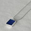 Pinaf Square necklace _ blue