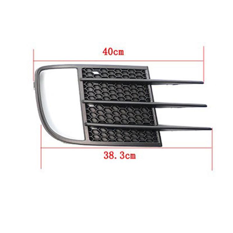 

Решетка противотуманной фары переднего бампера автомобиля Спойлер Для Volkswagen Golf VI MK6 2008.10-2013 Накладка на противотуманную фару Веко Глаз Нож для ветра