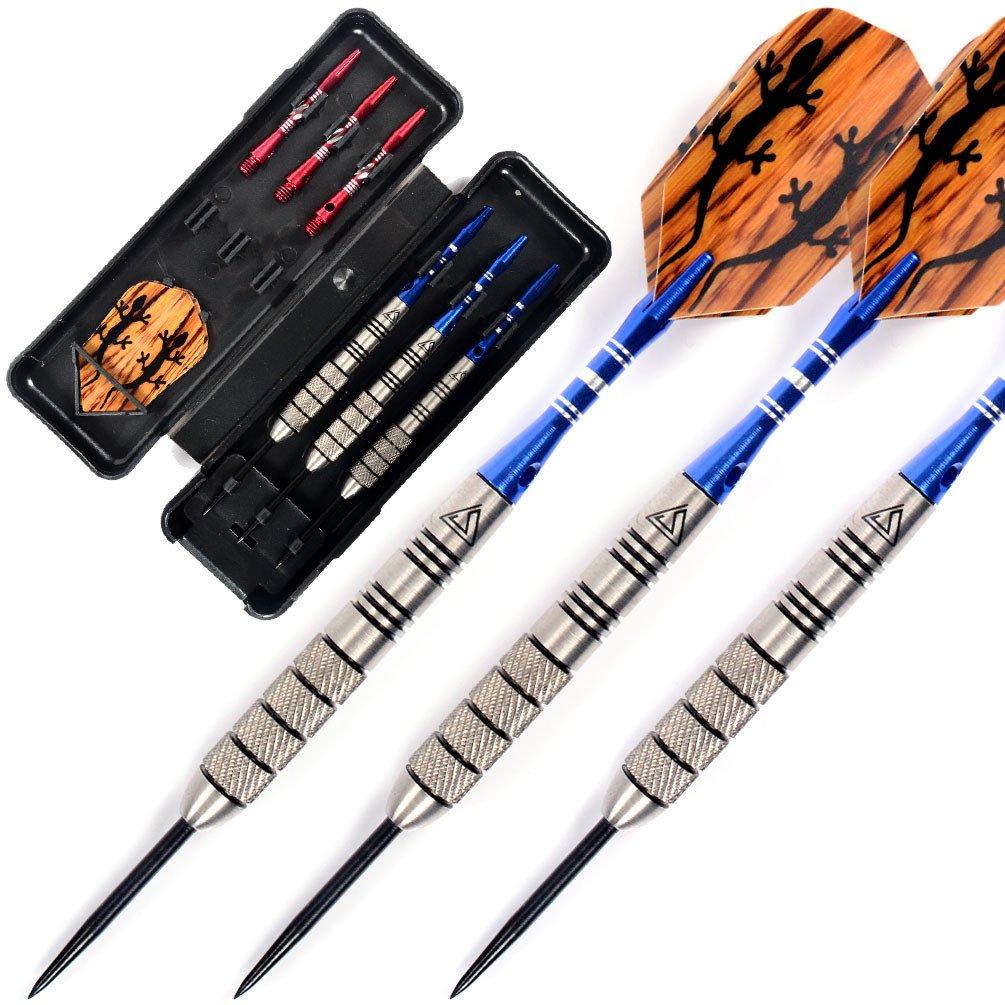 

Cuesoul 28g Tungsten Steel Tip Darts Set (95% Tungsten)