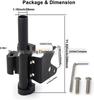 Raptor F150 Tailgate CNC Aluminum Flagpole Mount Bracket.