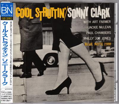 CD SONNY CLARK  Cool Struttin TOCJ1588 Blue Note 1997 Japan Jazz Used