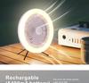 Nordic Minimalist Solar-Powered Multi-Function Camping Fan Light