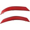 Car Rear Bumper Reflector Lamp Reflector Trim 2011-2014 Reflective Strips Accessories for ML-Class W164 ML320 ML350