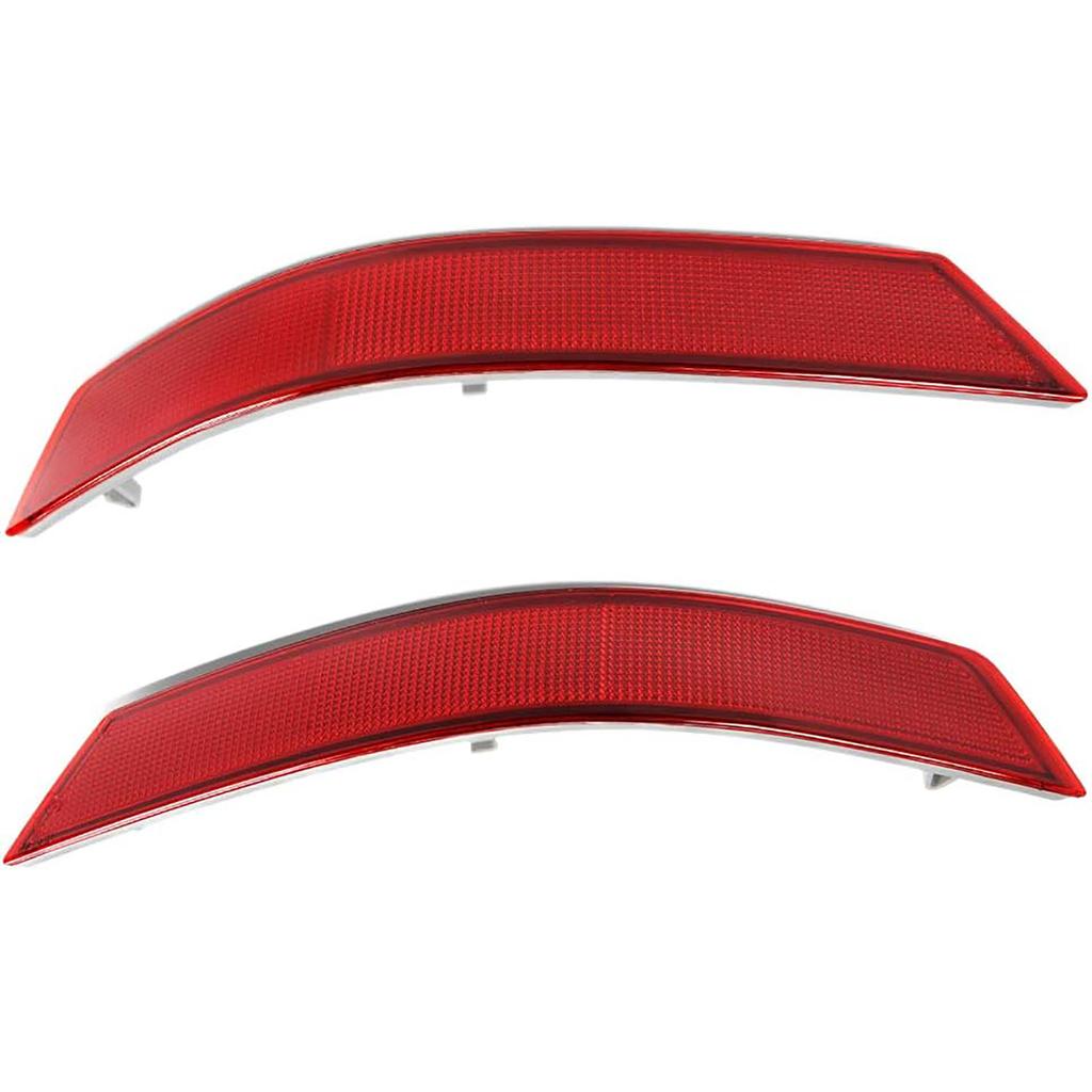 Car Rear Bumper Reflector Lamp Reflector Trim 2011-2014 Reflective Strips Accessories for ML-Class W164 ML320 ML350