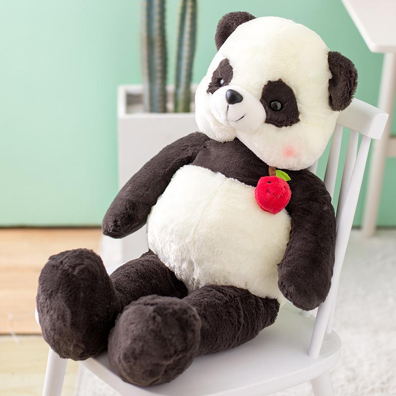 Tall Superior Quality Infant Large Giant Panda Bear Plush Stuffed Animal Doll Animals Toy Pillow Cartoon Bear Duck Dolls Girls Gifts Knuffels