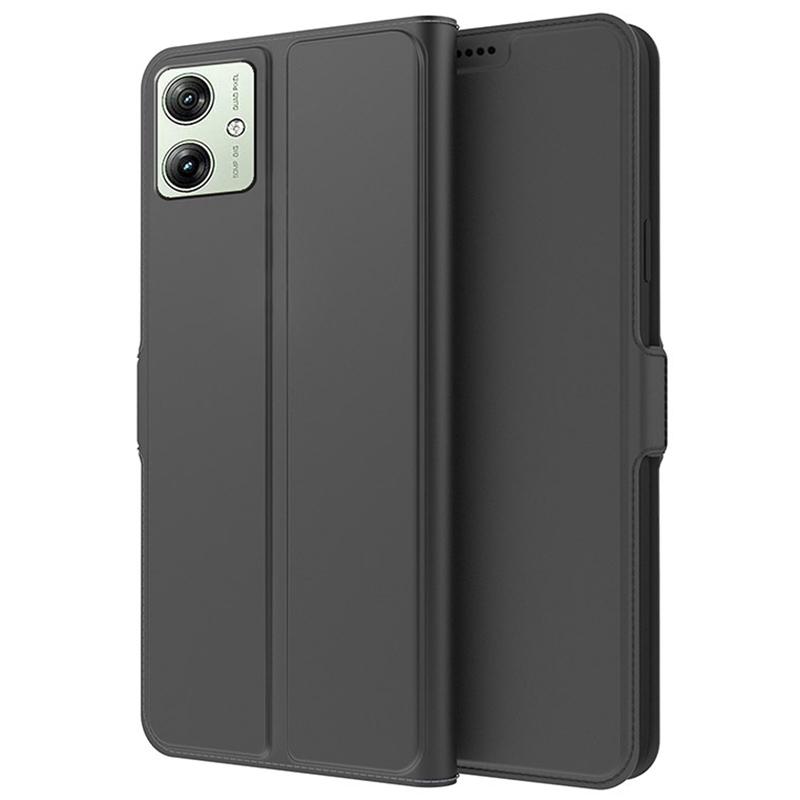 For Motorola Moto G54 5G Case with Card Holder PU Leather Stand Phone Cover