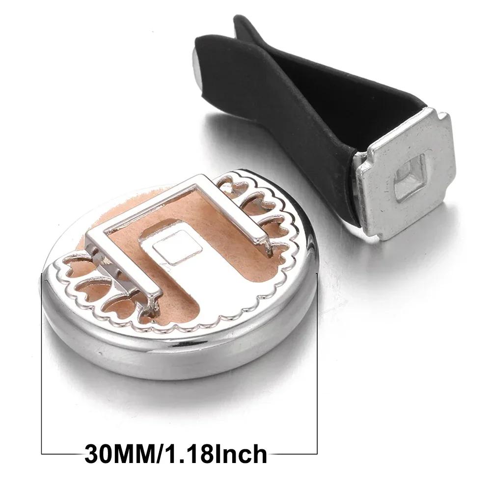 Tree Of Life Insert Car Aromatherapy Gasket Stainless Steel Car Air Outlet Essential Oil Diffuser Fashion Perfume Locket Jewelry