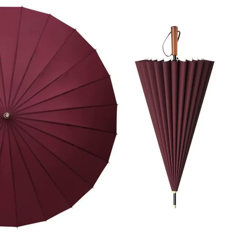 Minshzee Heavy Duty Automatic Umbrella 24-Rib Automatic