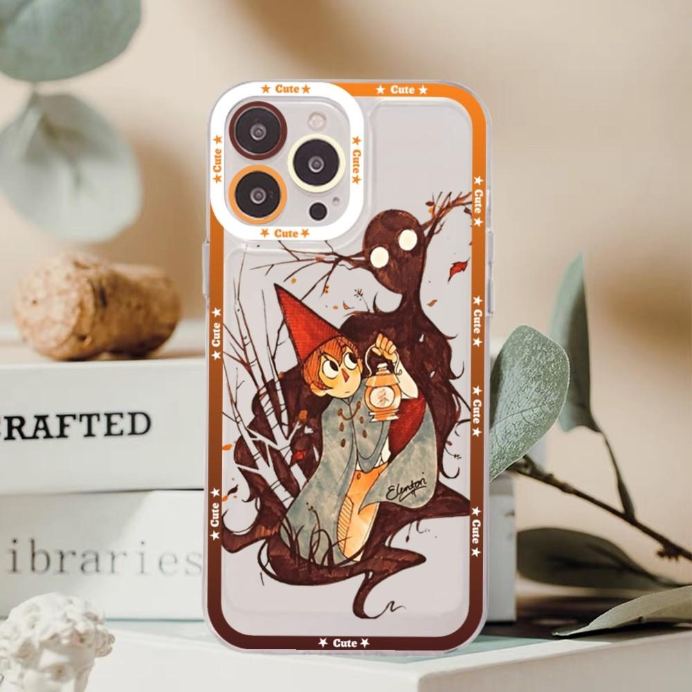 Cartoon O-Over the G-Garden W-Wall Phone Case For iPhone 15 11 12 13 14 Mini Pro Max XR X XS TPU Clear Case